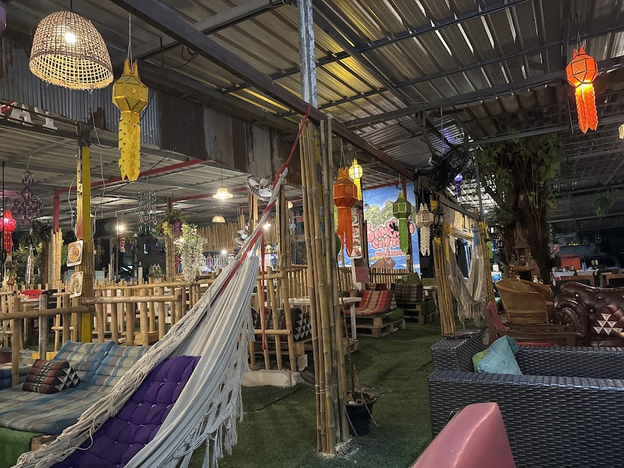 Fresh fruit shake Bangkok night